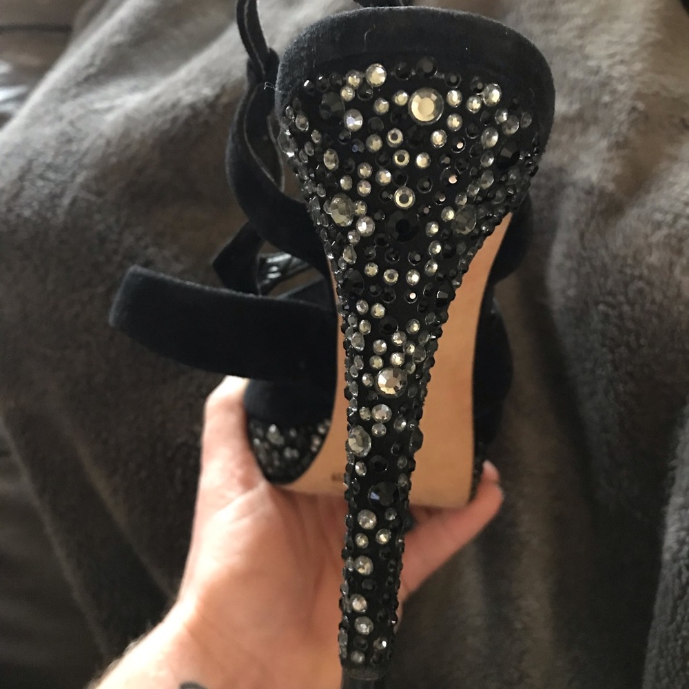Vince Camuto size 9 black heel platform